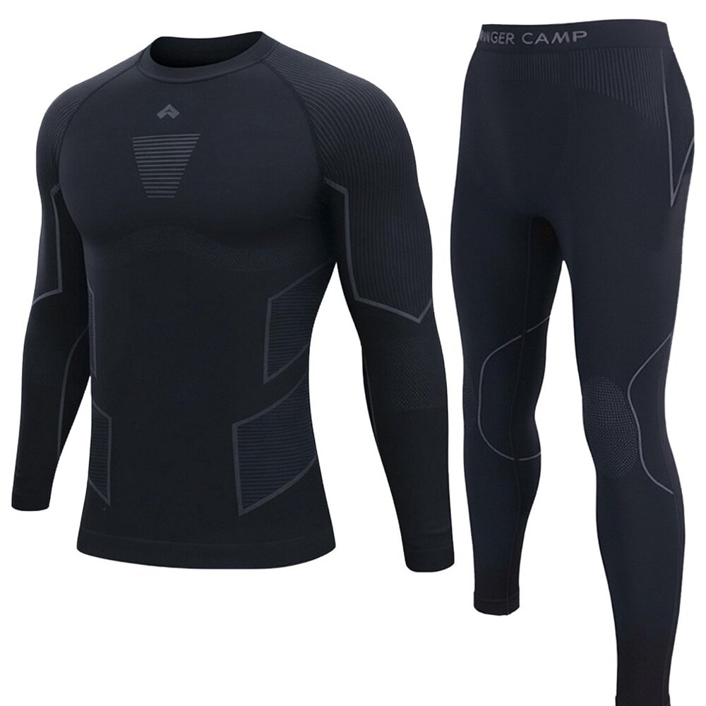 Men's Thermal Base Layer Set Quick Drying Warm Co… - image 1